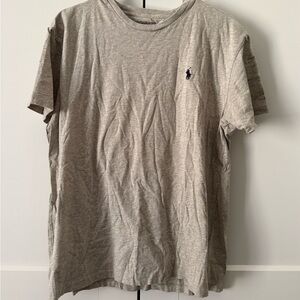 Polo by Ralph Lauren Light Gray Men's Tee